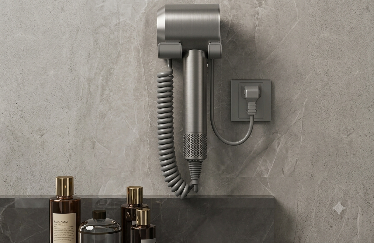 HH-1800 Wall Mount Hair Dryer
